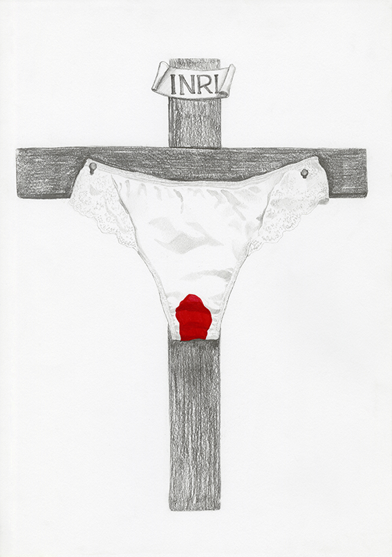 ¿redimiendo nuestro pecado? un dibujo de Raquel Plans