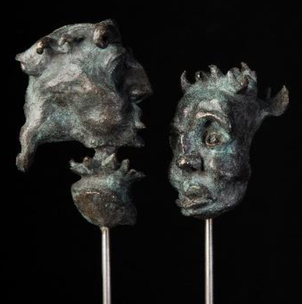 Pedro de Vera y Doramas, dos esculturas del artista Juan Marqués Mayol