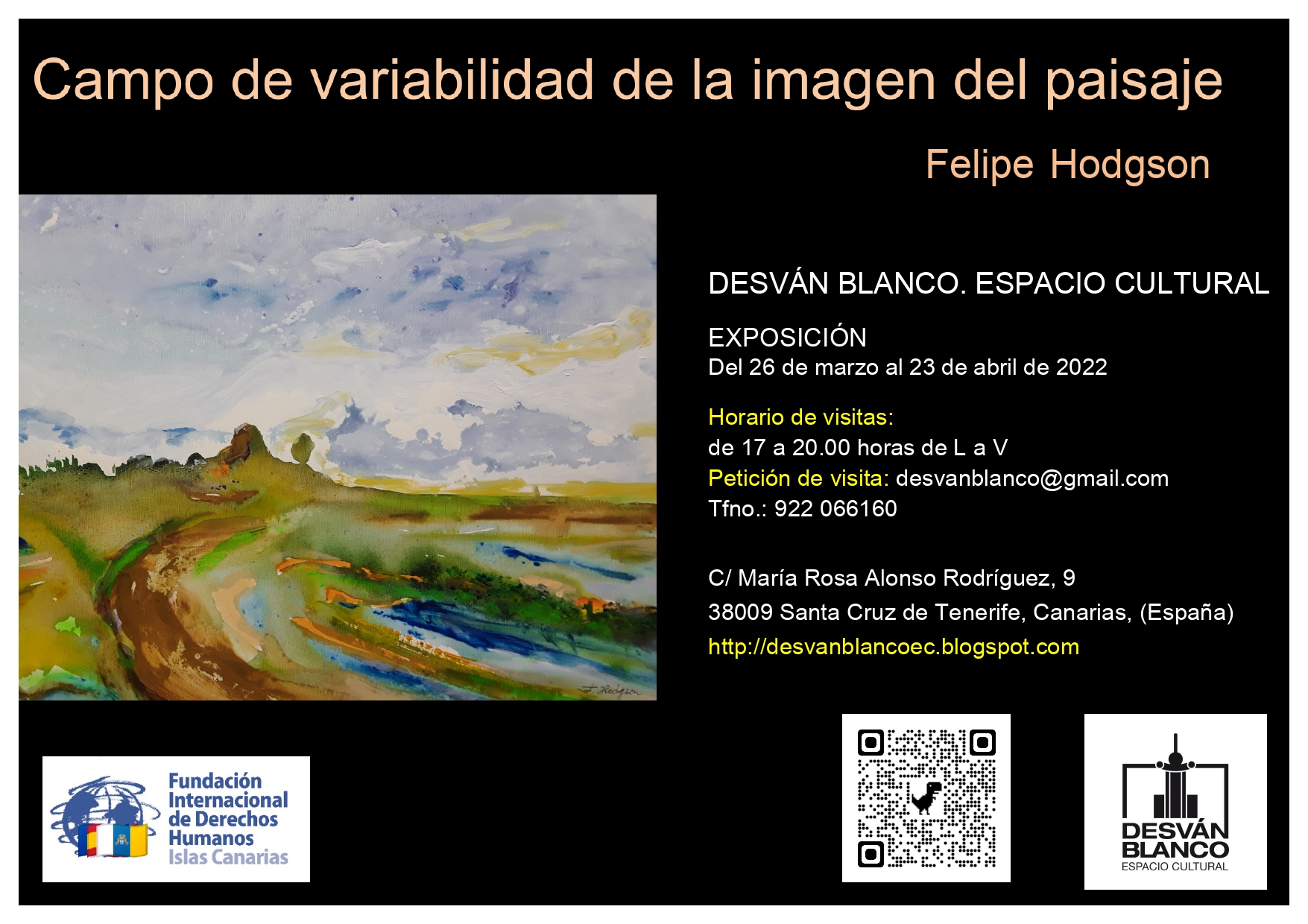 Campo de variabilidad de la imagen del paisaje, una exposición de Felipe Hodgson