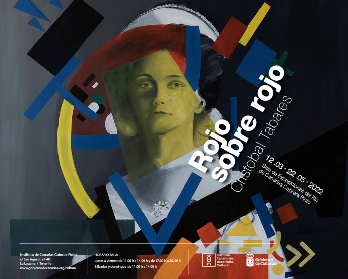 Exposición Rojo sobre rojo del artista canario Cristóbal Tabares