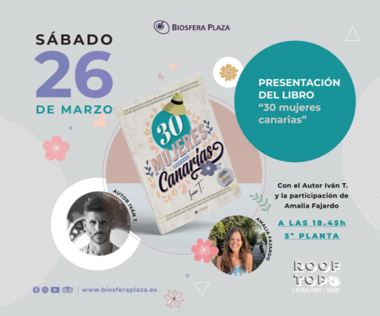 libro 30 mujeres canarias del artista Iván Tempera