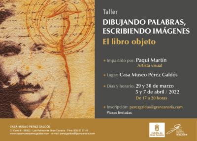 talleres de la artista Paqui Martín en la Casa-Museo Pérez Galdós