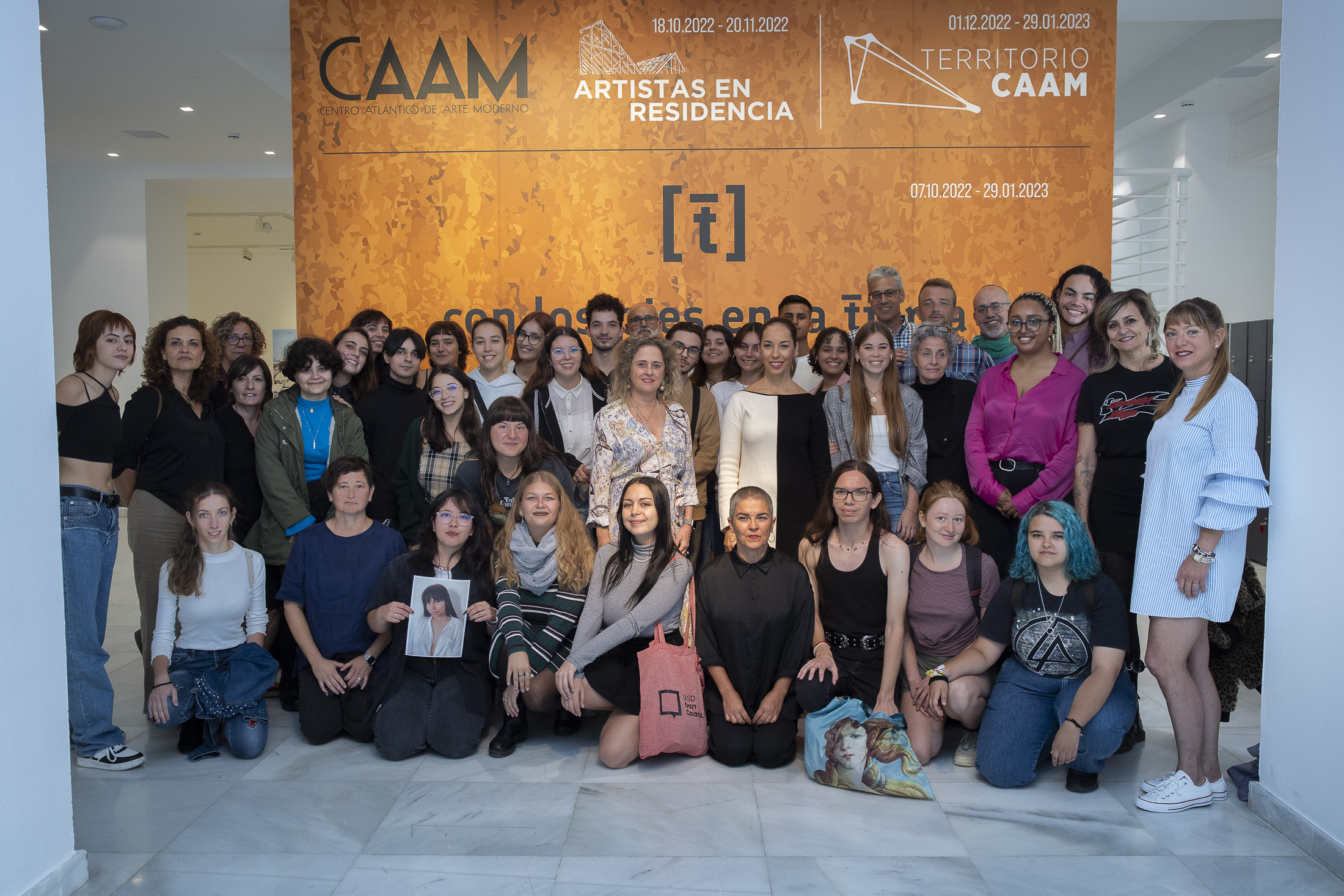 22º edición de la muestra colectiva Territorio CAAM, integrada por proyectos de 180 estudiantes de la Escuela de Arte y Superior de Diseño Gran Canaria , EASDGC. Centro Atlántico de Arte Moderno (CAAM). 