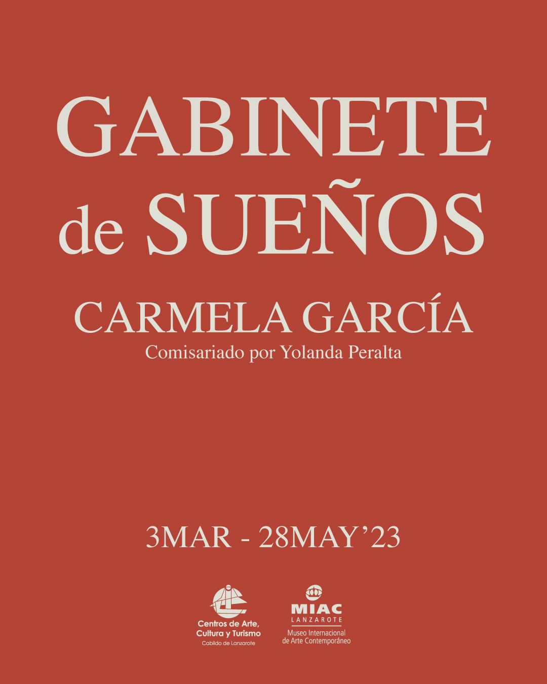 Exposición "Gabinete de sueños" de Carmela García
