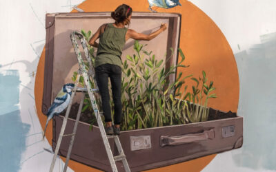 La artista visual Irene León lleva sus acuarelas ‘Portadoras de semillas’ a la Casa-Museo Antonio Padrón