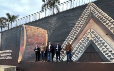 Gáldar ultima el gran mural dedicado a su historia