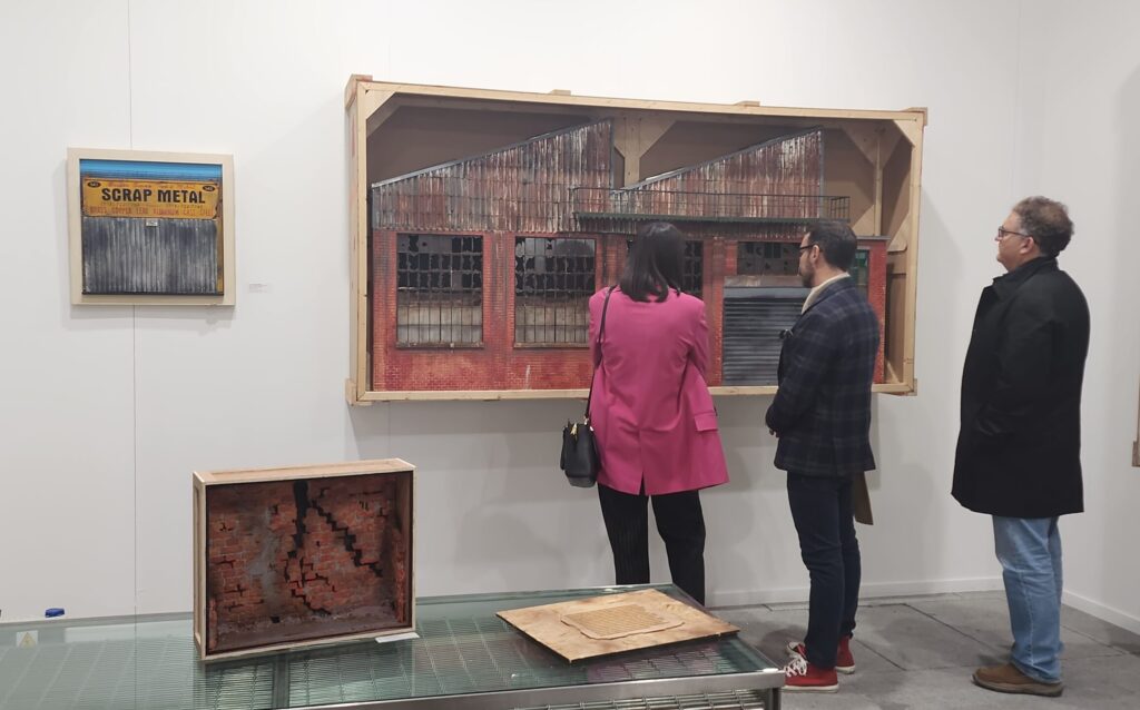 obra de Nicolás Lisardocon la Galería Manuel Ojeda