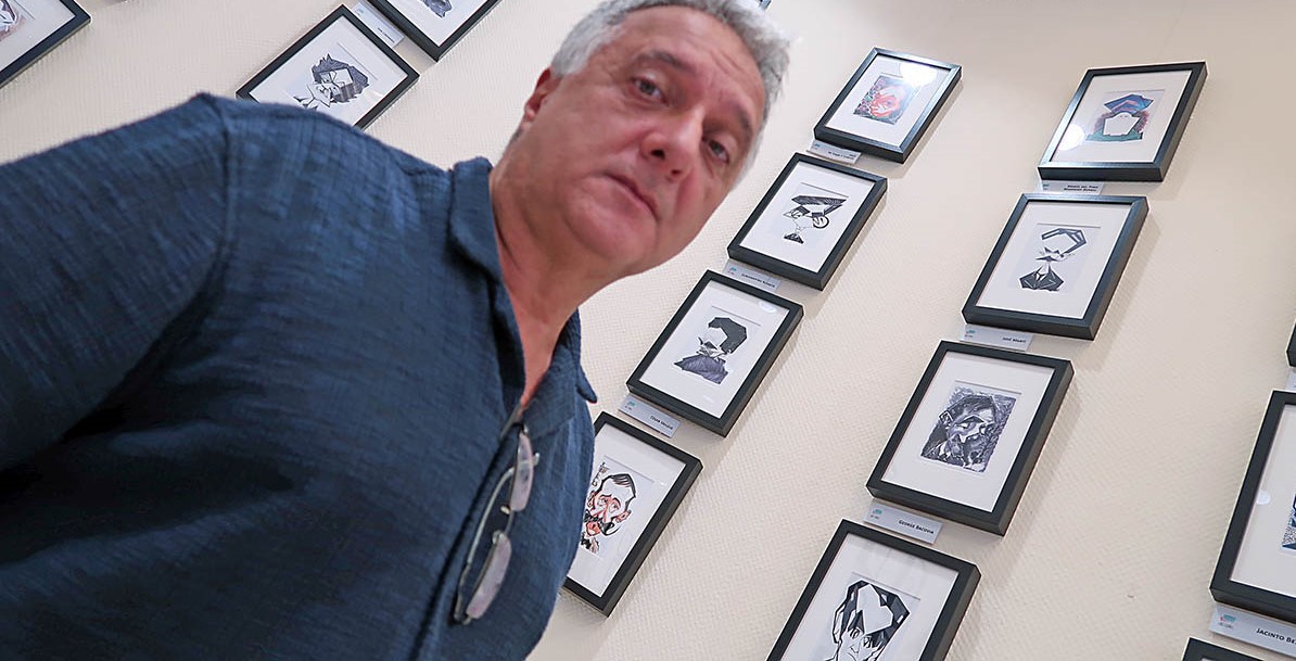 Yolanda Graziani en la exposición Mujeres en la Isla Casa de Colón 2018 Néstor Dámaso del Pino