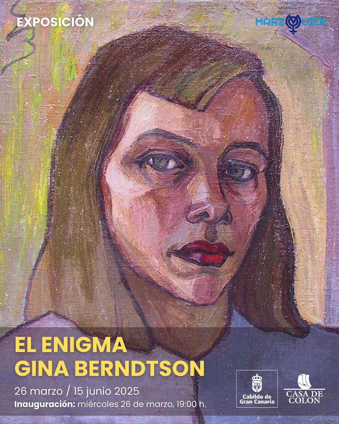 Exposición "El Enigma" de Gina Berndtson en La Casa de Colón