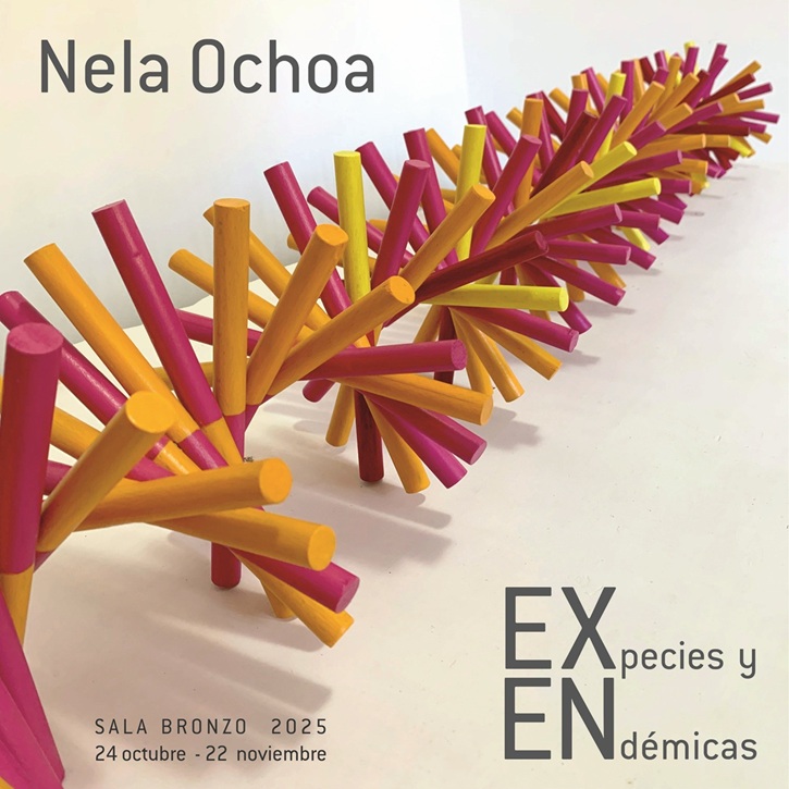 Exposición "Expecies y Endémicas" de Nela Ochoa en Espacio Bronzo