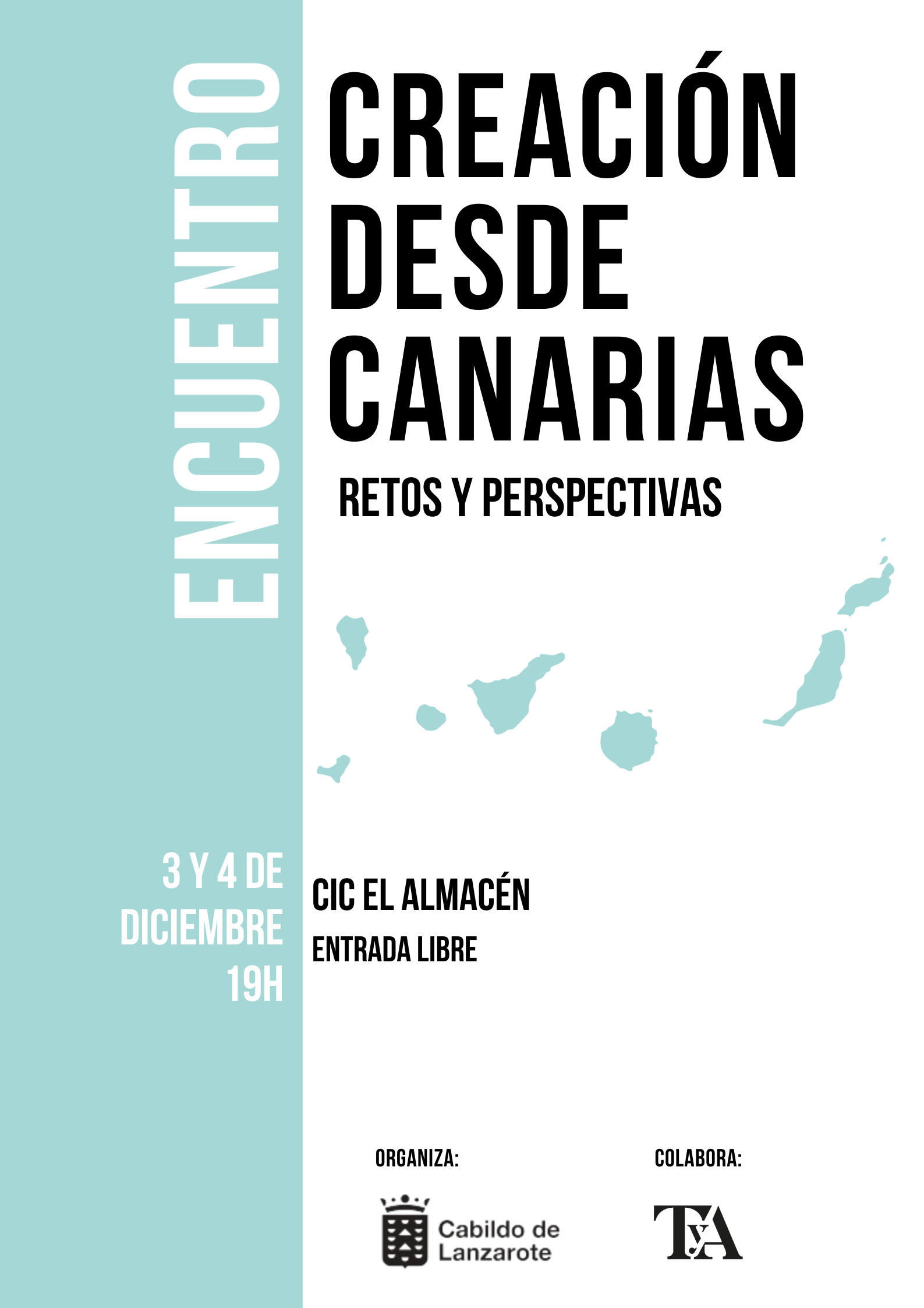 Encuentro Creación desde Canarias Retos y perspectivas, en el CIC El Almacén